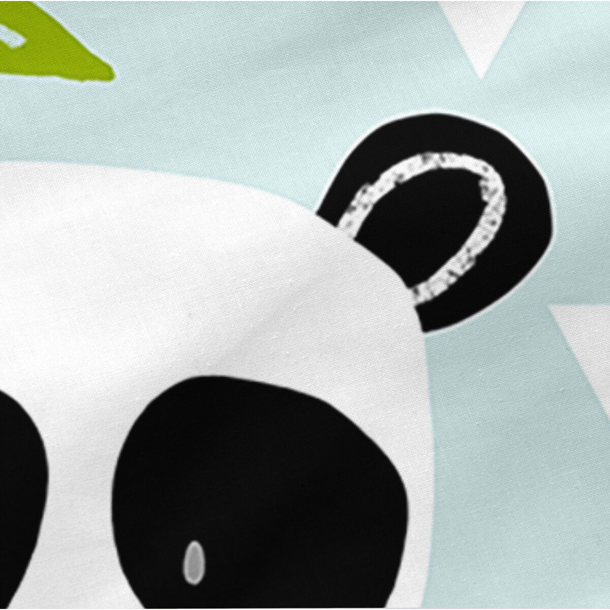 Vadderat täcke HappyFriday Moshi Moshi Panda Garden Blue Blå 105 x 200 cm - 5
