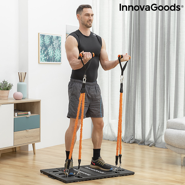 Komplett bärbart träningssystem med träningsguide Gympak Max InnovaGoods - 5