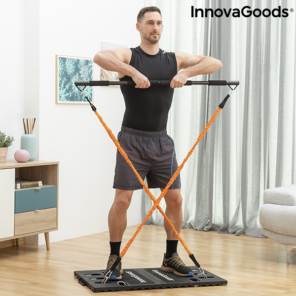 Komplett bärbart träningssystem med träningsguide Gympak Max InnovaGoods - 3