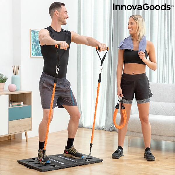 Komplett bärbart träningssystem med träningsguide Gympak Max InnovaGoods - 11
