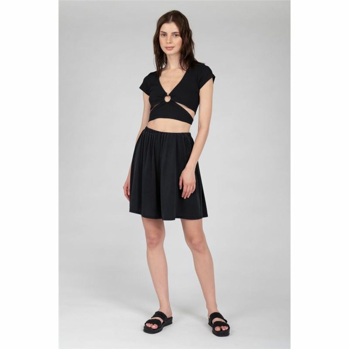 Sportshorts för kvinnor 24COLOURS Casual Svart - 2