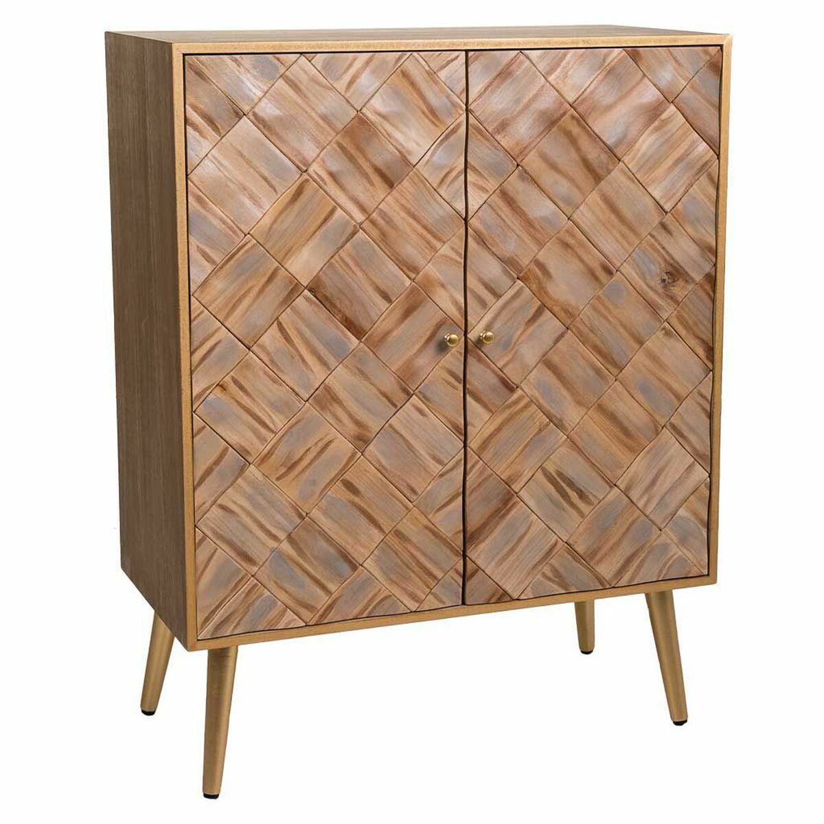 Mottagare Alexandra House Living Brun 36 x 94 x 74 cm