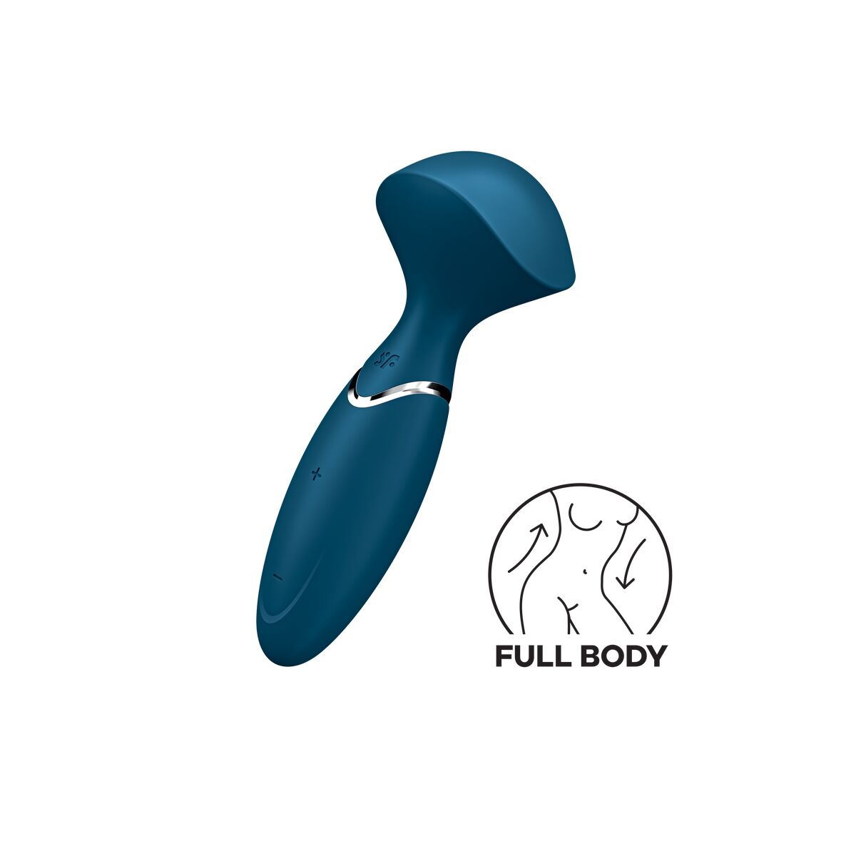 Massagemedel Satisfyer Mini Wand-er Blå - 2