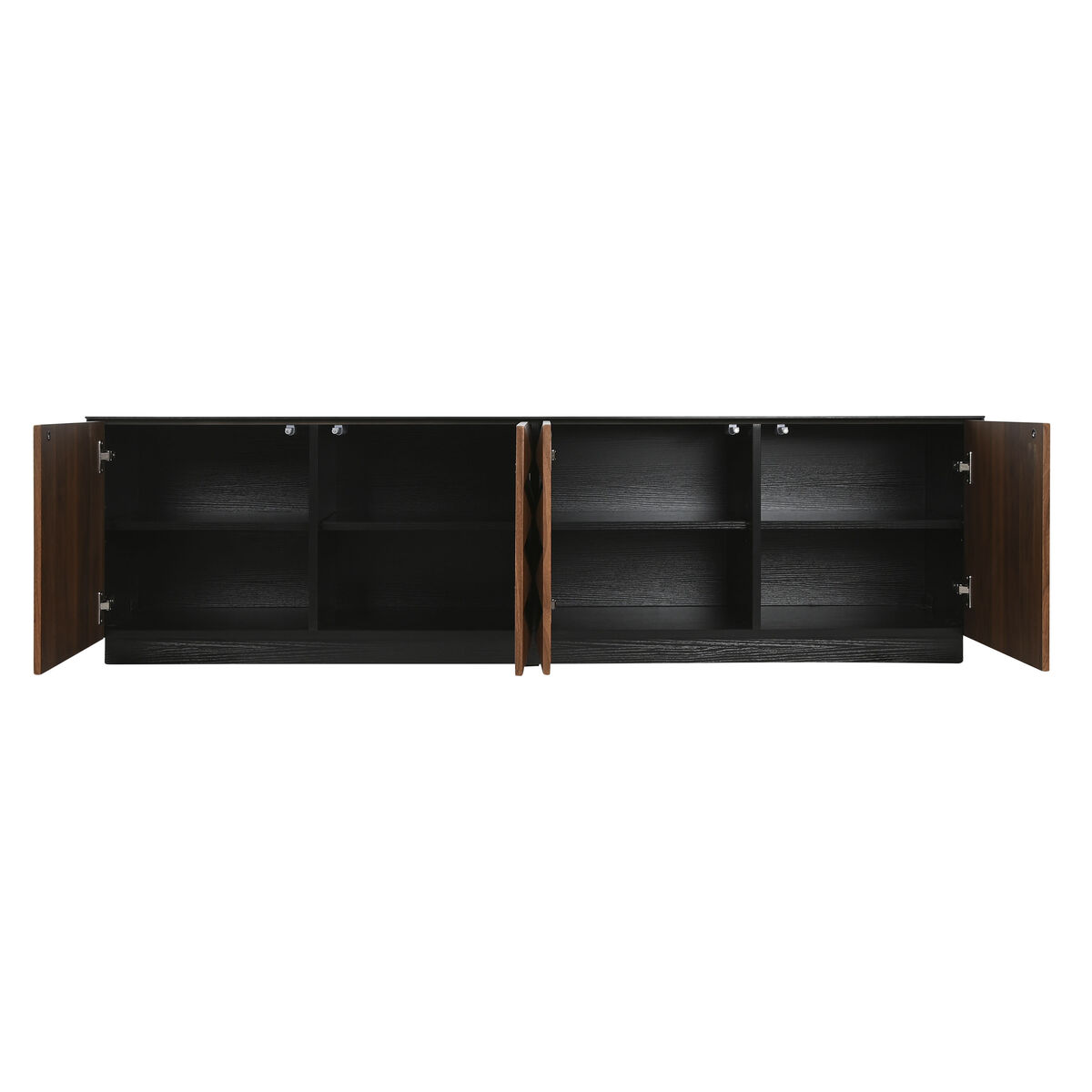 TV-möbler Home ESPRIT Brun Svart 161,2 X 40 X 45,5 cm - 3