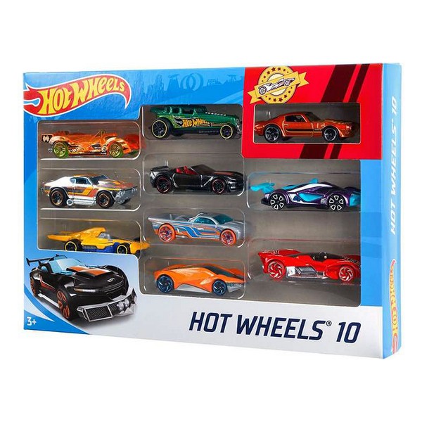 Fordonsspel Hot Wheels Metall (10 Pcs) - 4