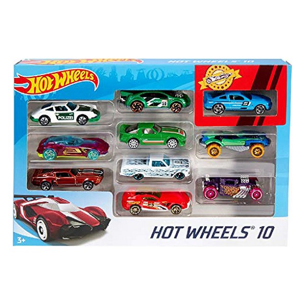 Fordonsspel Hot Wheels Metall (10 Pcs) - 2