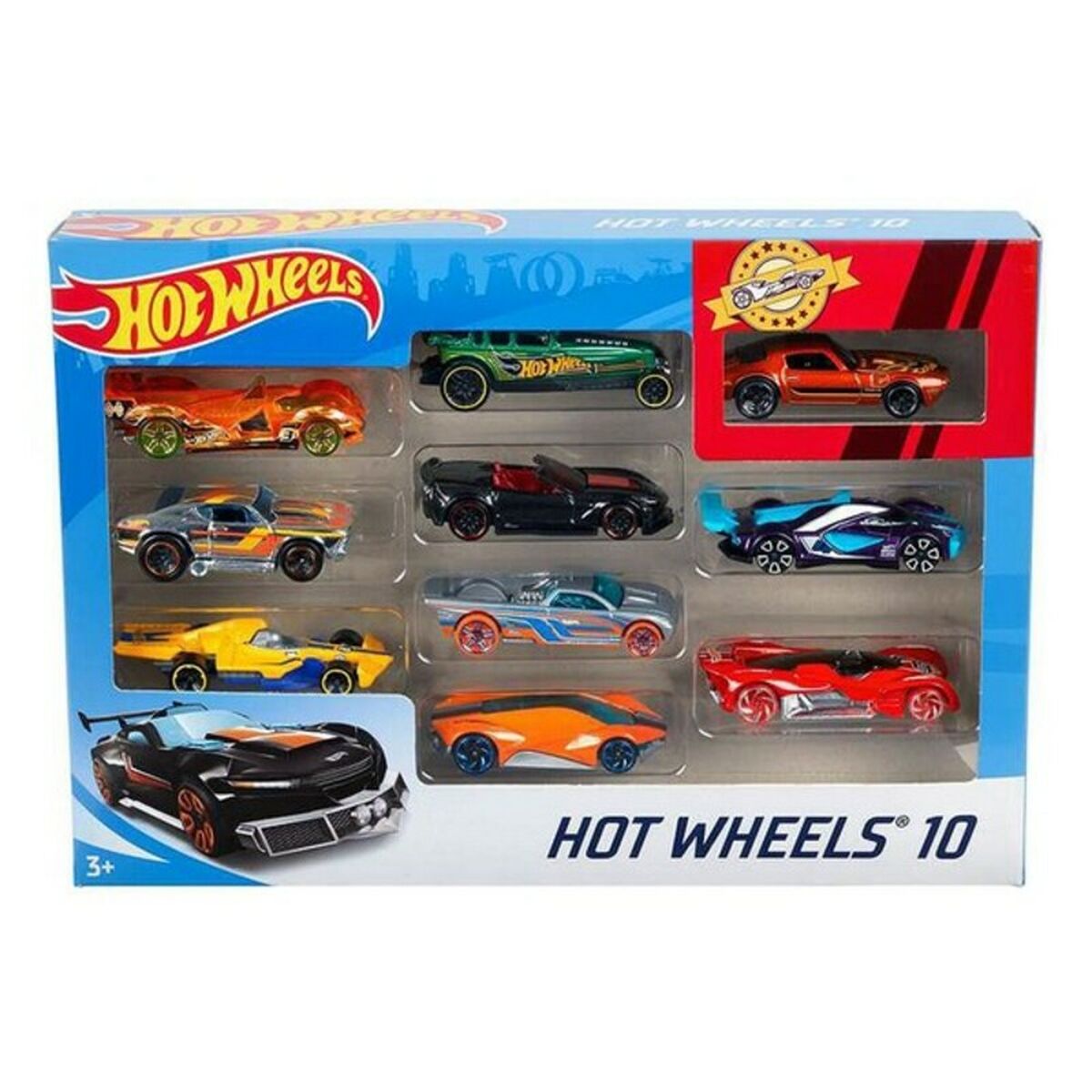 Fordonsspel Hot Wheels Metall (10 Pcs) - 29