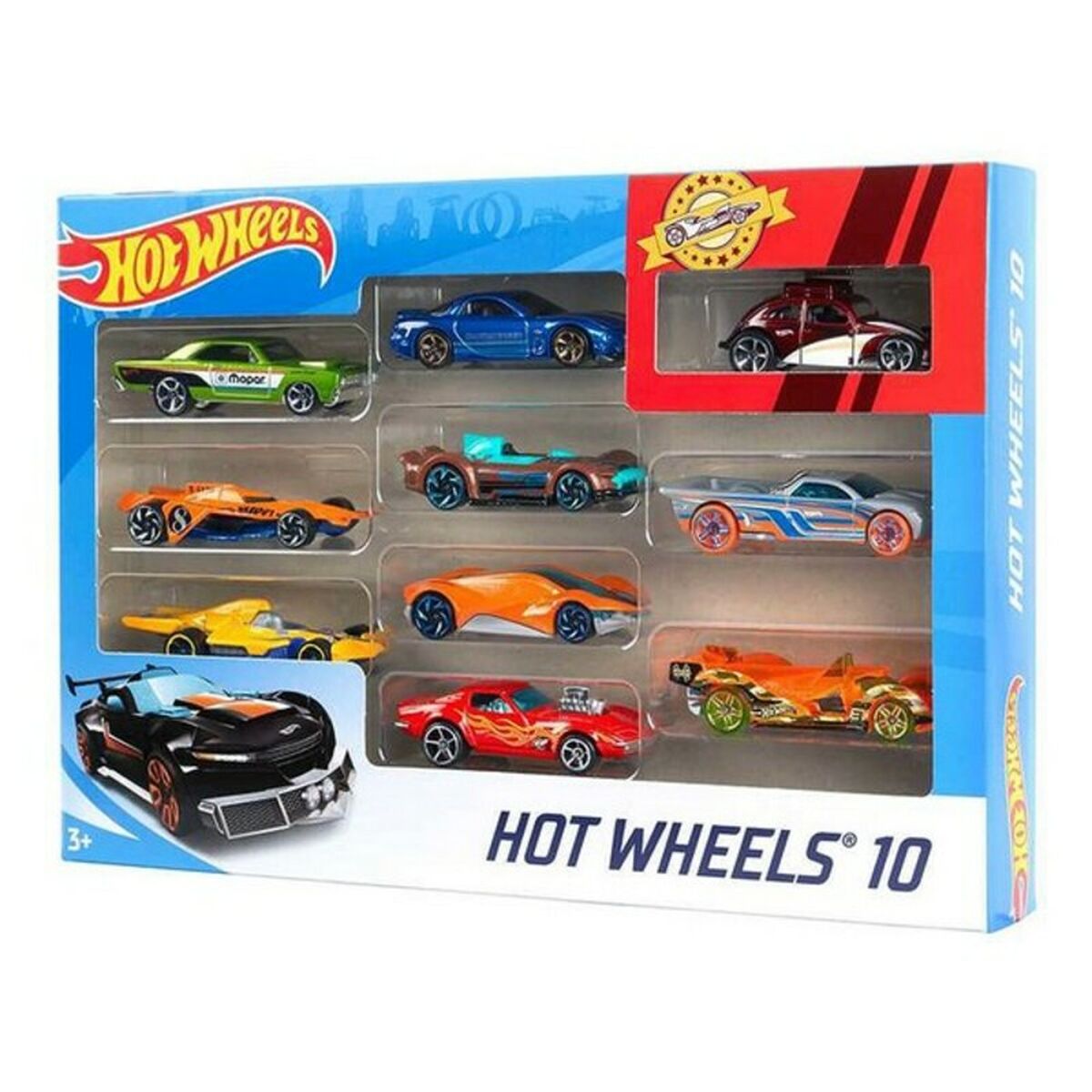 Fordonsspel Hot Wheels Metall (10 Pcs) - 26