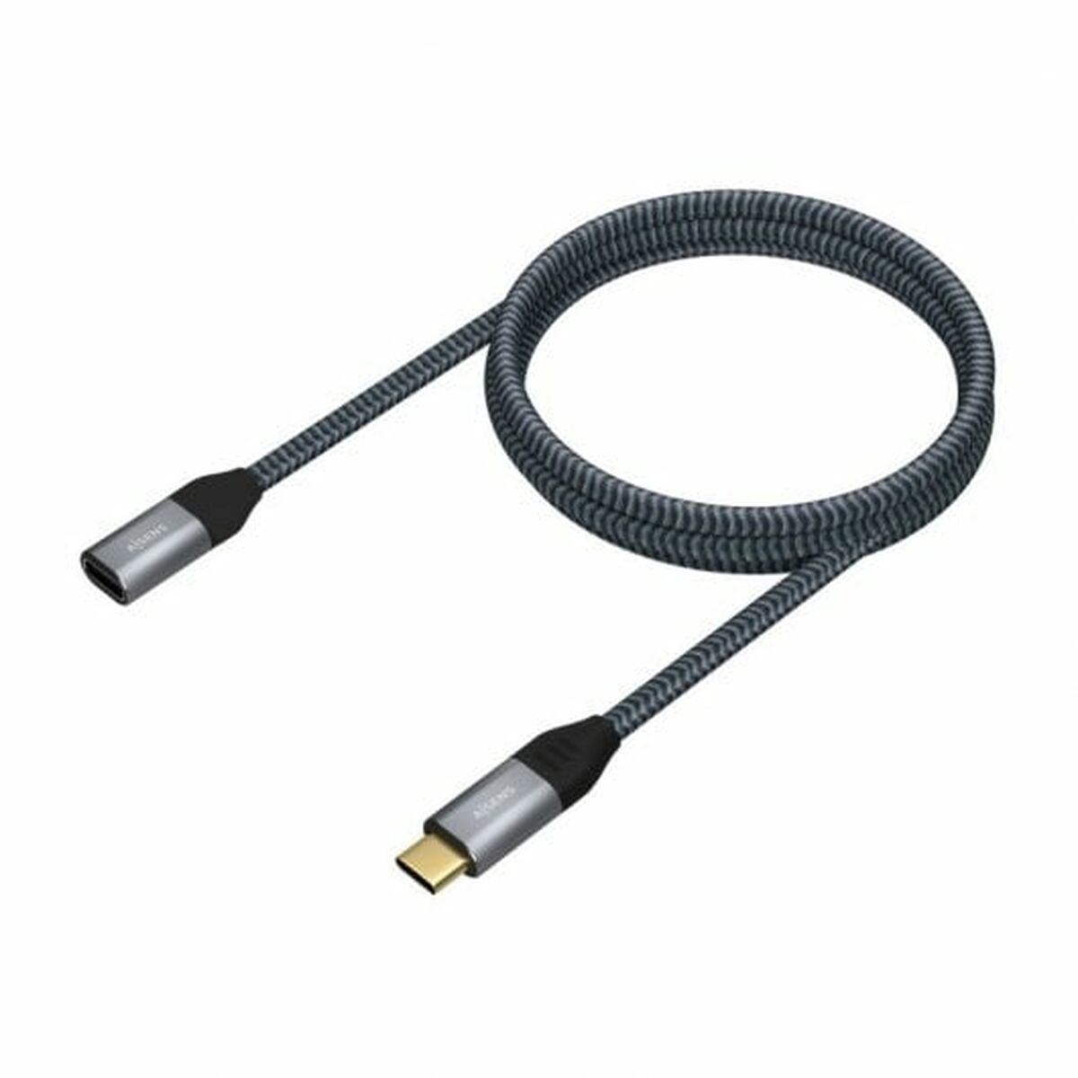 USB-C-kabel Aisens A107-0635 Grå 1 m - 2