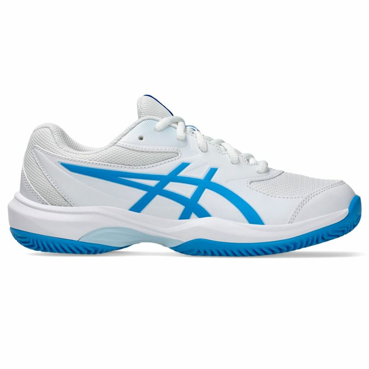 Tennisskor för barn Asics Gle-Game GS Clay/OC Vit