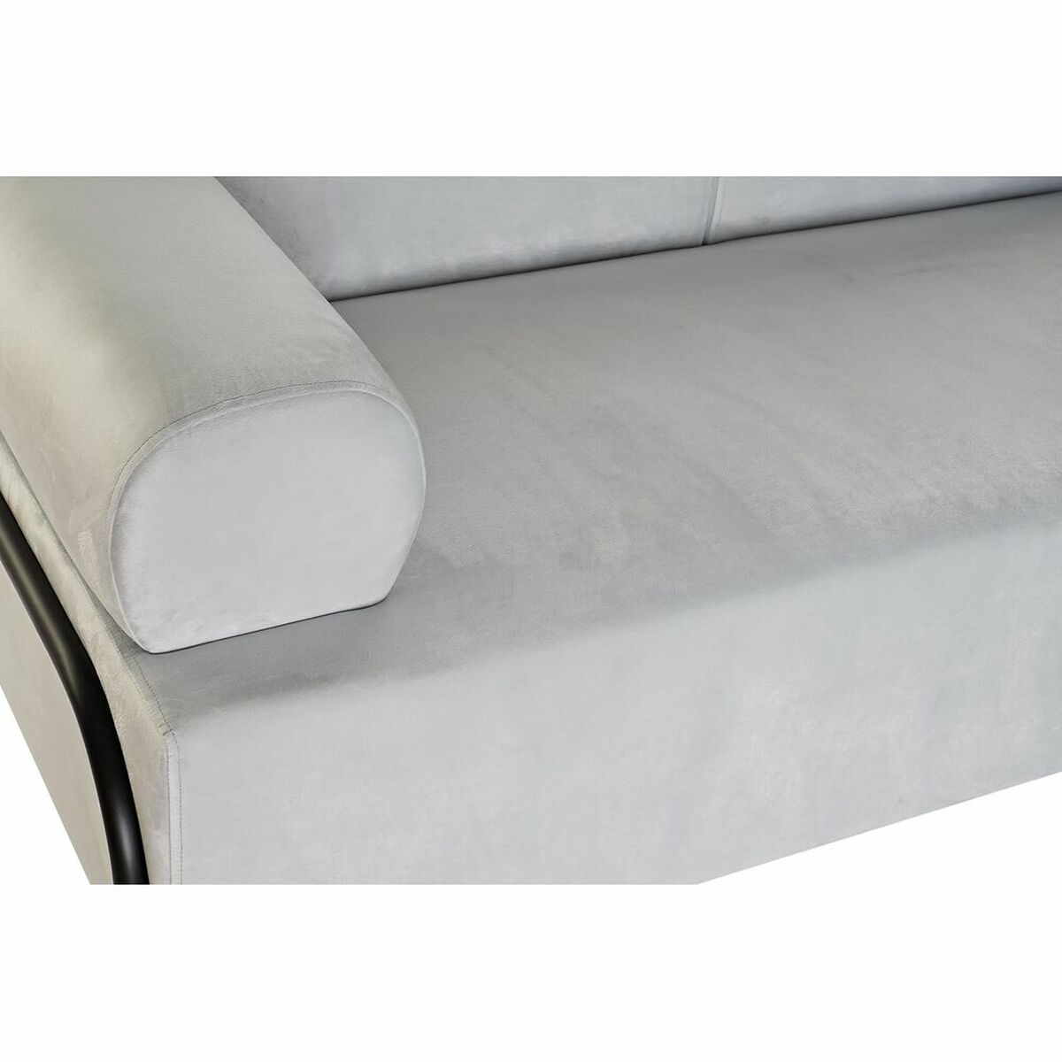 Soffa DKD Home Decor Svart Himmelsblå Sixties 154 x 76 x 76 cm - 2