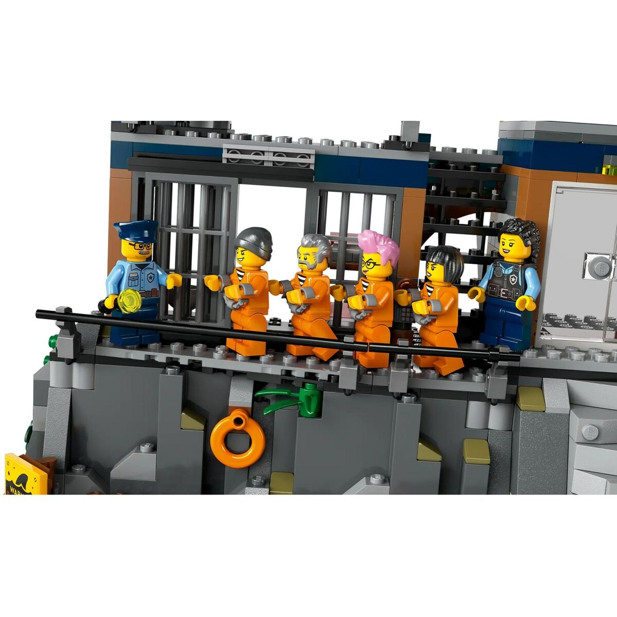 Byggsats Lego 60419 Police Station Island Multicolour 980 Delar - 4