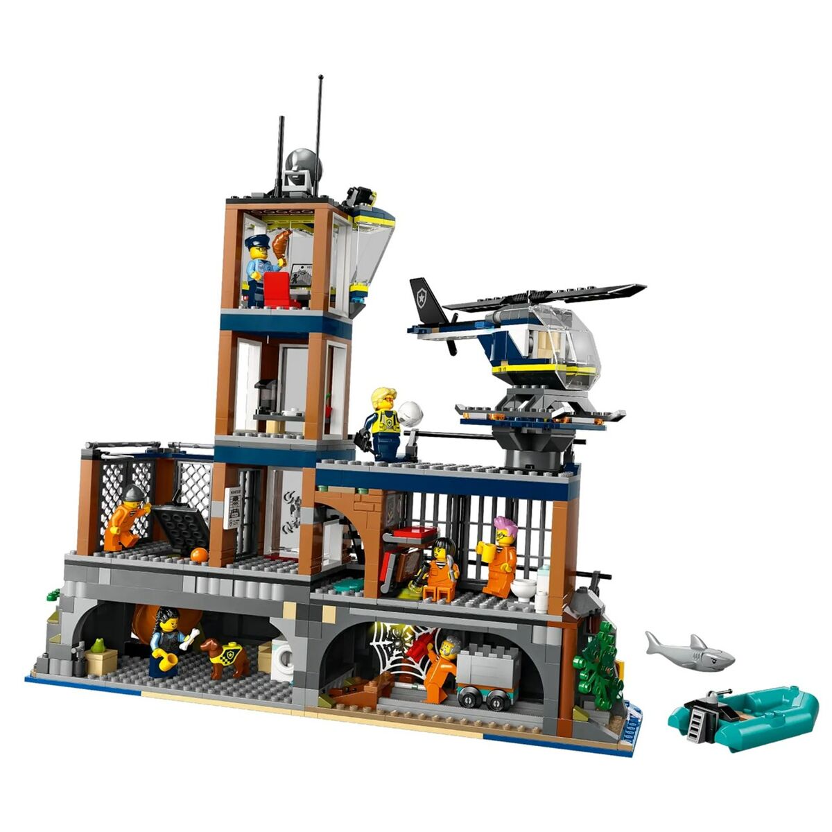 Byggsats Lego 60419 Police Station Island Multicolour 980 Delar - 6