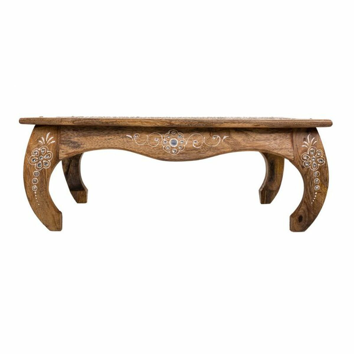 Sidobord Alexandra House Living Vit Naturell 45 x 17 x 45 cm - 2