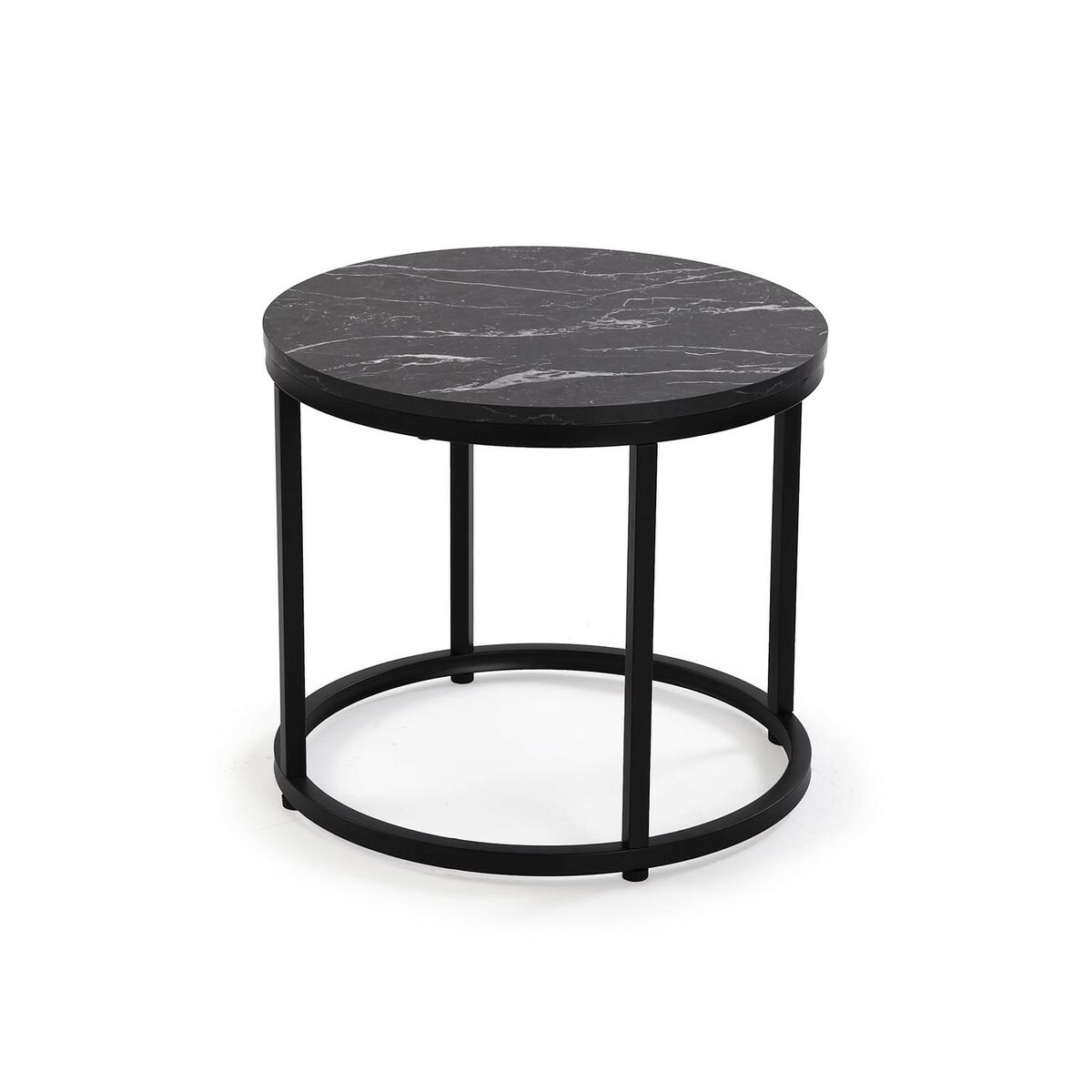 2-bordsset Versa Aurea 48 x 48 x 42 cm 80 x 80 x 48 cm - 4