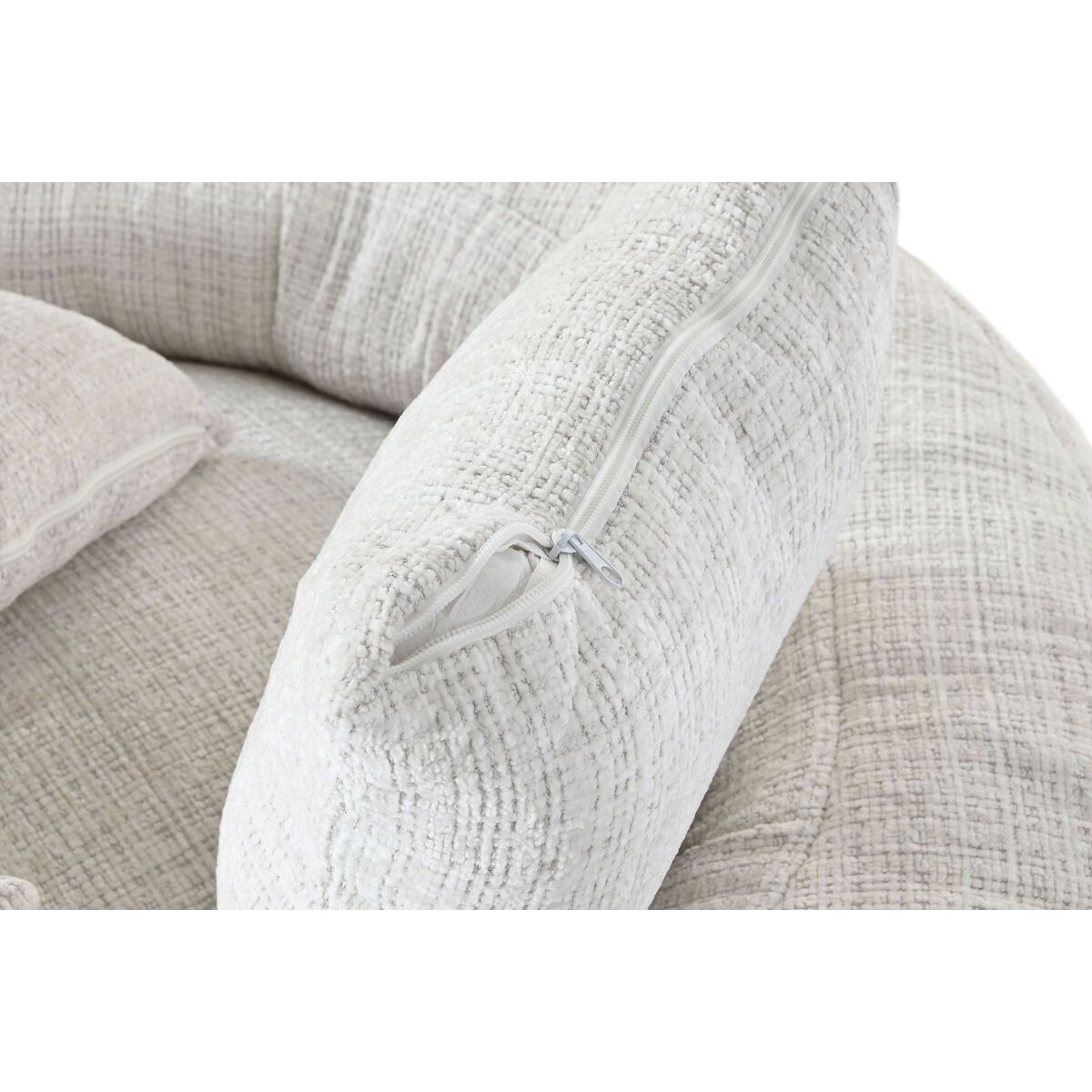 Fåtölj Home ESPRIT Vit 104 x 104 x 50 cm - 2
