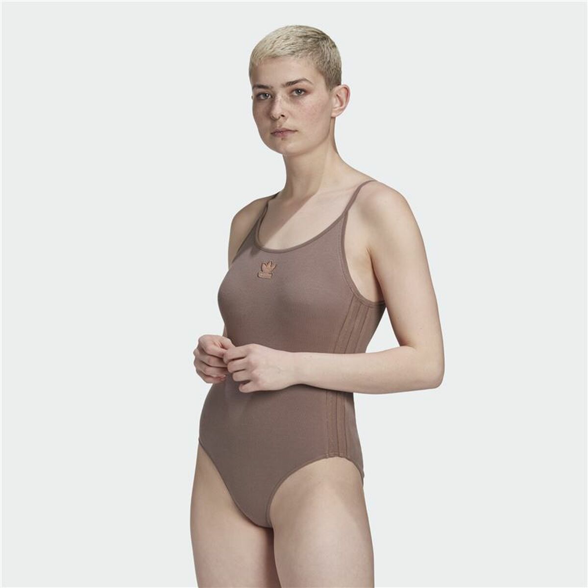 Trikåer Adidas Originals RIbbed Brun - 3