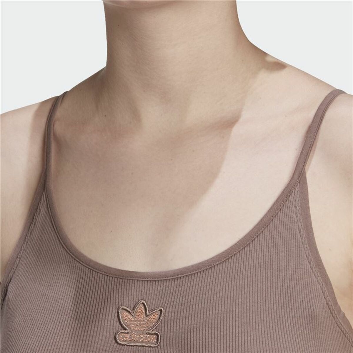 Trikåer Adidas Originals RIbbed Brun - 8