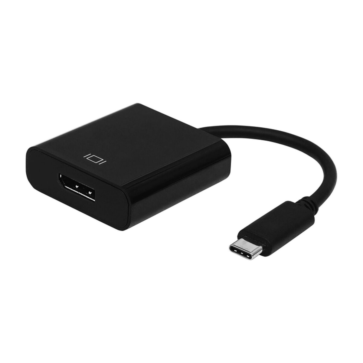 USB-C till DisplayPort Adapter Aisens A109-0345 Svart 15 cm 4K Ultra HD (1 antal)