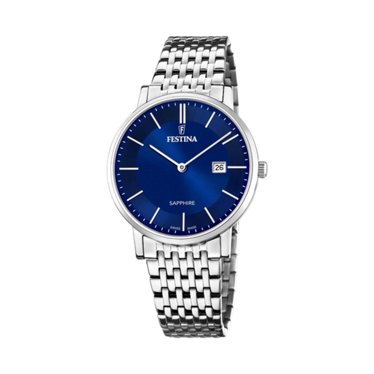 Herrklocka Festina F20018/2 Silvrig (Ø 40 mm)