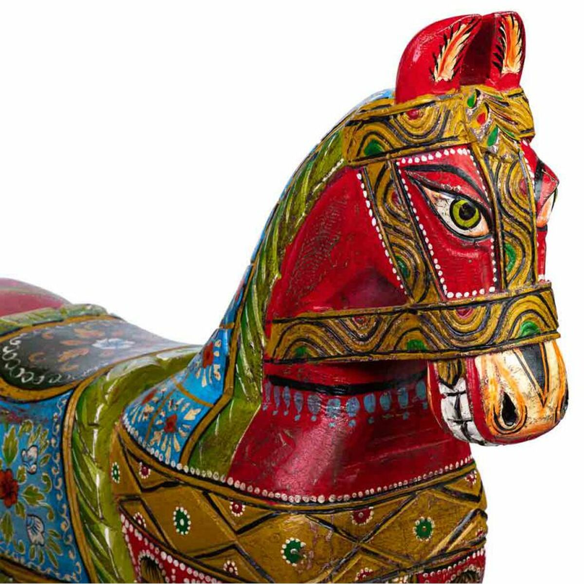 Prydnadsfigur Alexandra House Living Häst 36 x 96 x 86 cm - 7