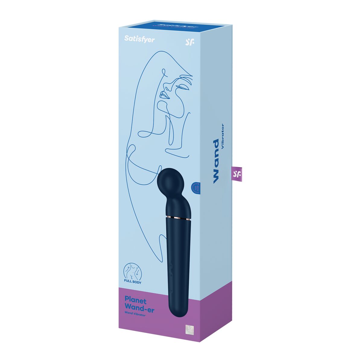 Massagemedel Satisfyer Planet Wand-er Blå - 7