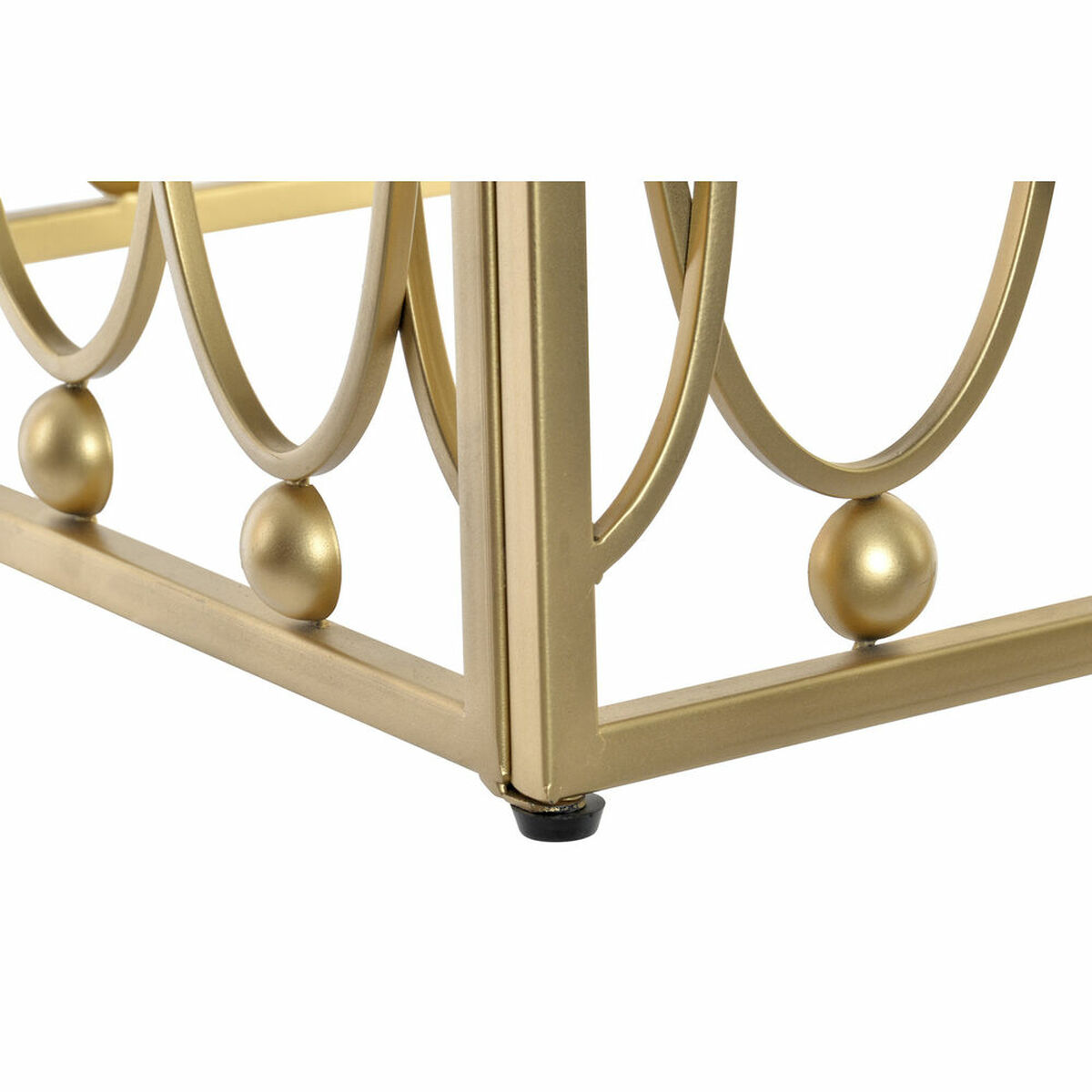 Sidobord DKD Home Decor Speglar Gyllene Metall MDF (57 x 57 x 52 cm) - 8