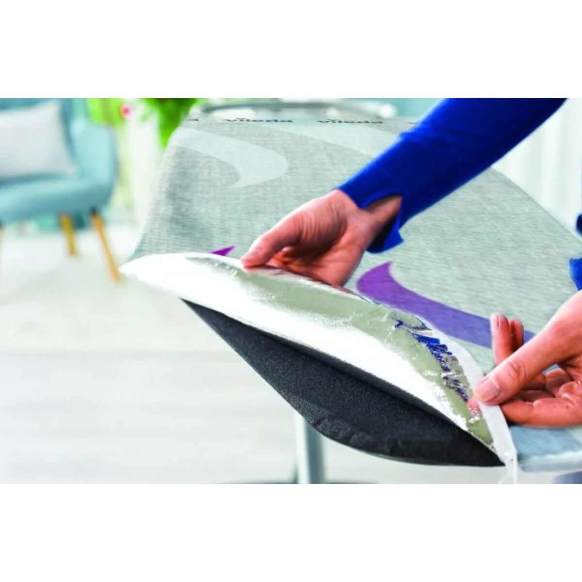 Strykbräda Vileda Total Reflect Plus Multicolour 130 x 44 cm - 5