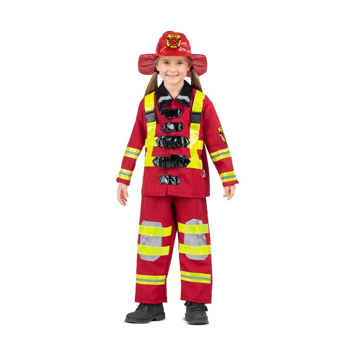 Maskeraddräkt för barn My Other Me Brandman (3 Delar)