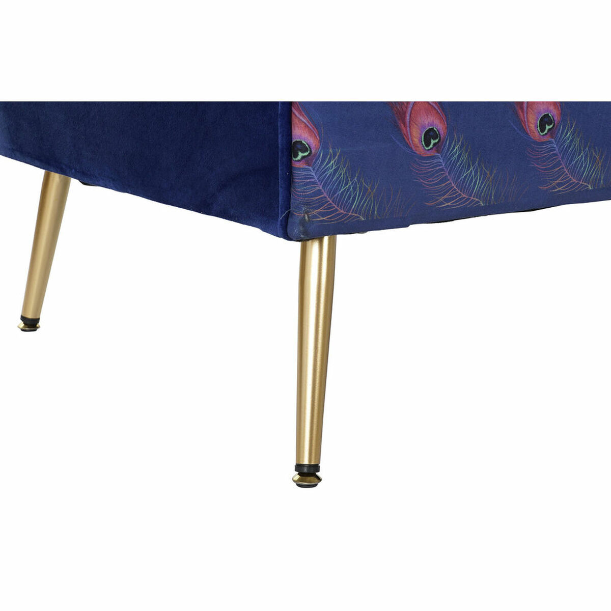 Soffa DKD Home Decor S3021761 Gyllene Lila Metall Plast - 4