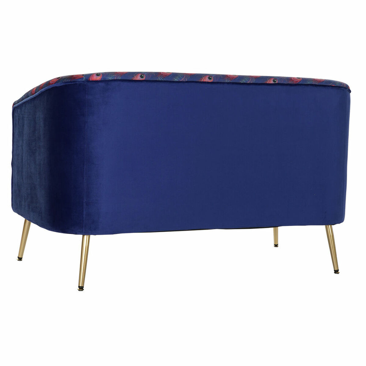 Soffa DKD Home Decor S3021761 Gyllene Lila Metall Plast - 3
