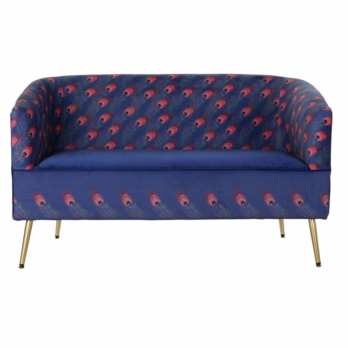 Soffa DKD Home Decor S3021761 Gyllene Lila Metall Plast - 2