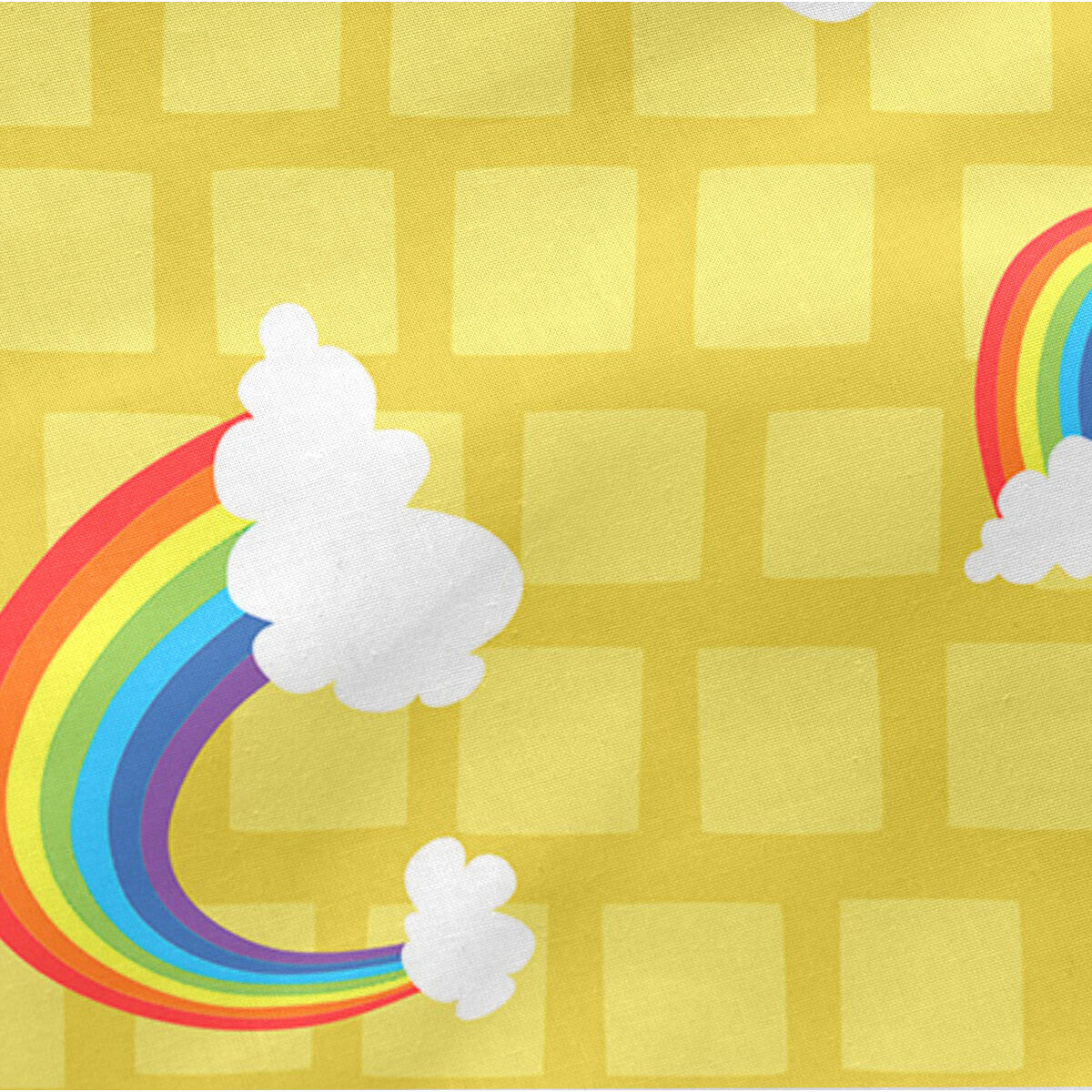 Skydd till spjälsäng HappyFriday Basic Kids Yellow bricks Multicolour 60 x 40 cm - 6
