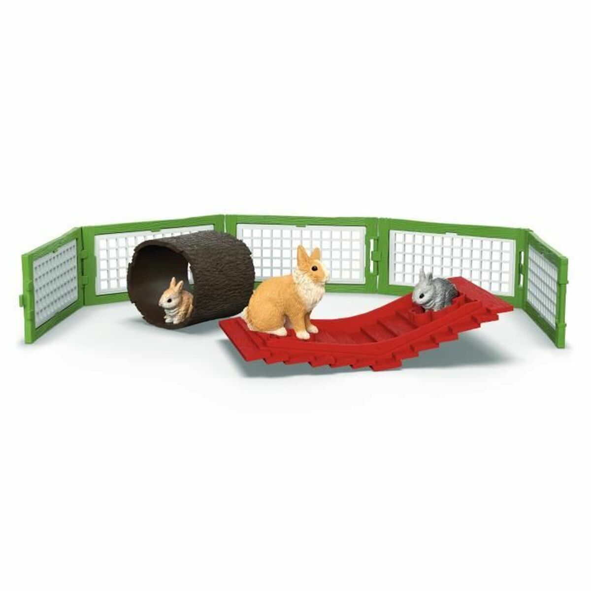 Playset Schleich Rabbit Hutch Set - 3