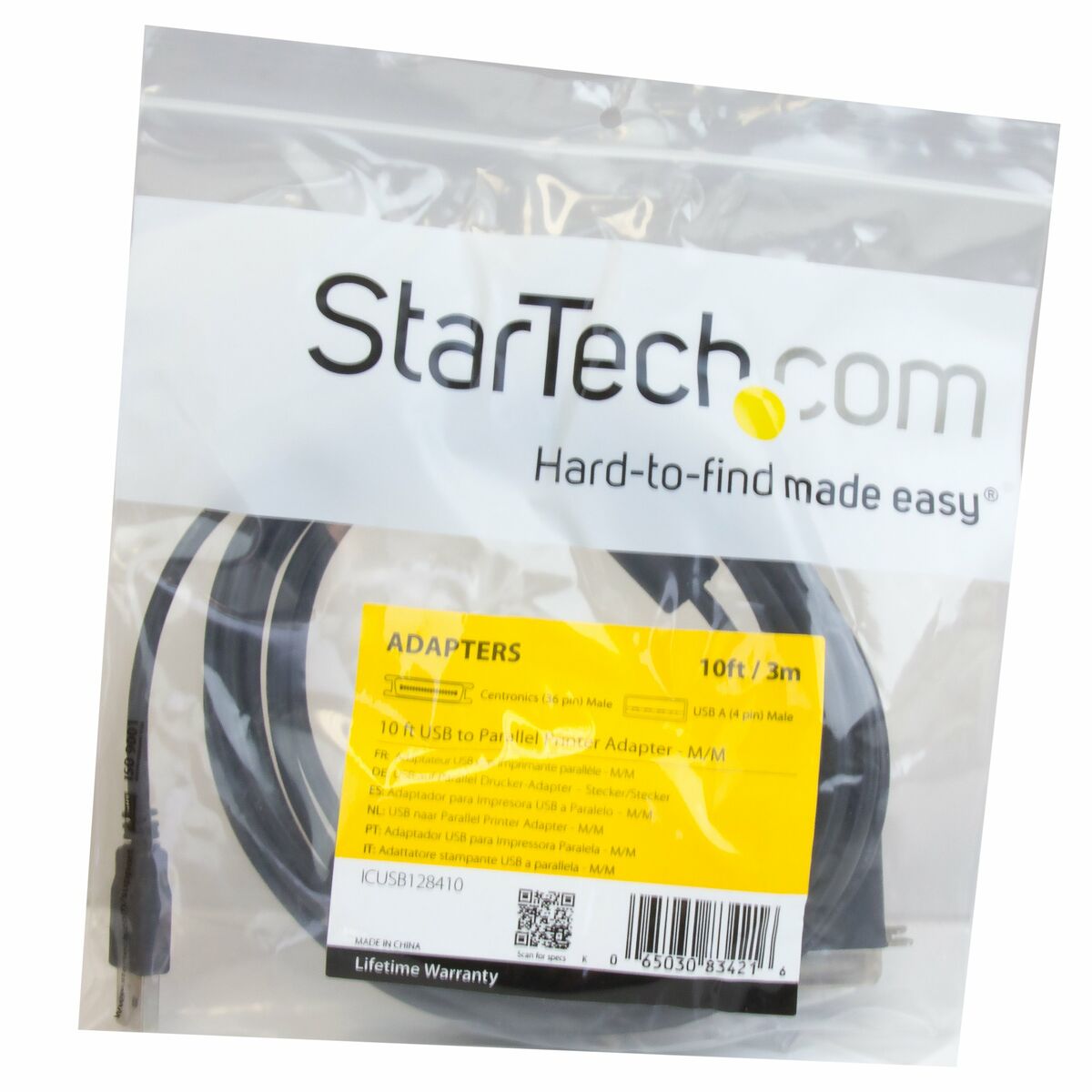 Kabeladapter Startech ICUSB128410          Skrivare 3 m - 15