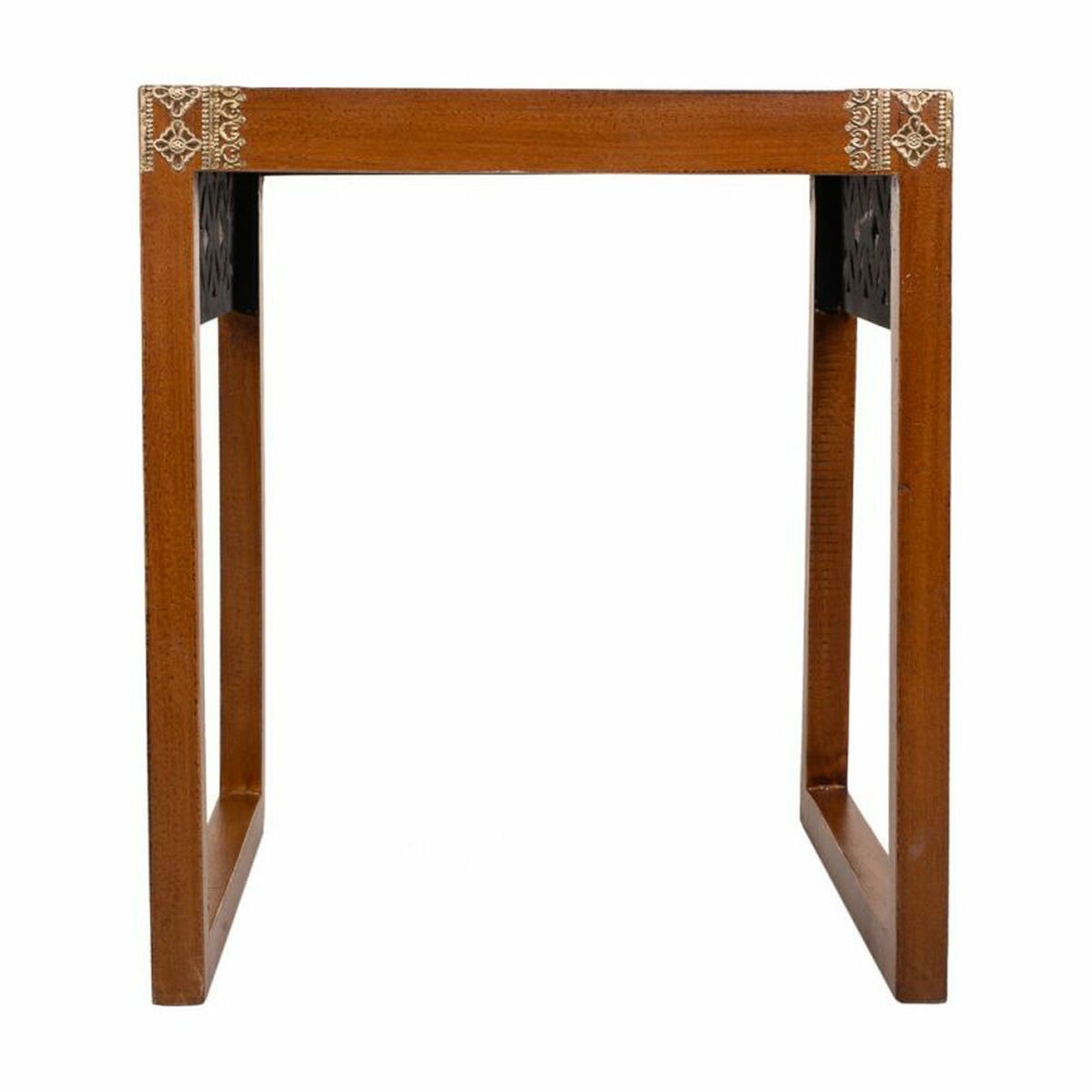 Sidobord Alexandra House Living Brun Gyllene 40 x 48 x 42 cm - 2