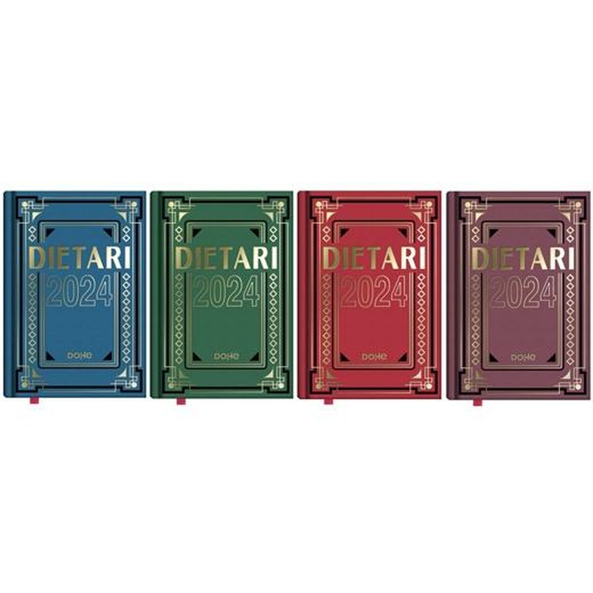 Dagbok DOHE Multicolour 1/8 11,5 x 16,5 cm 2025