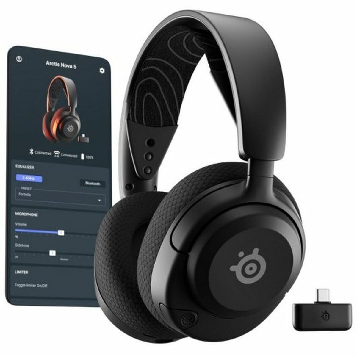 Hörlurar med Mikrofon SteelSeries 61670 - 4