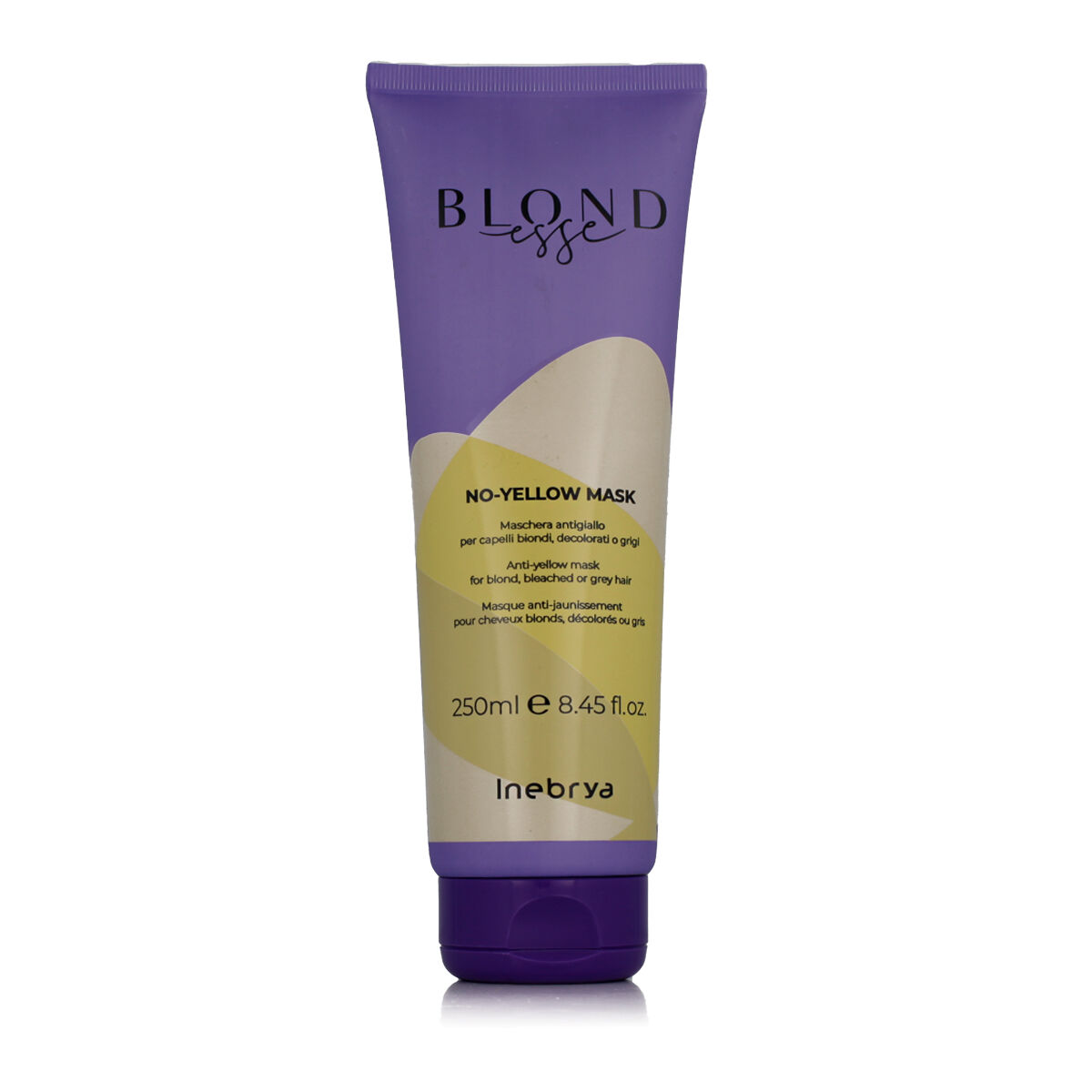Rengörande inpackning för blont hår Inebrya BLONDesse 250 ml - 2