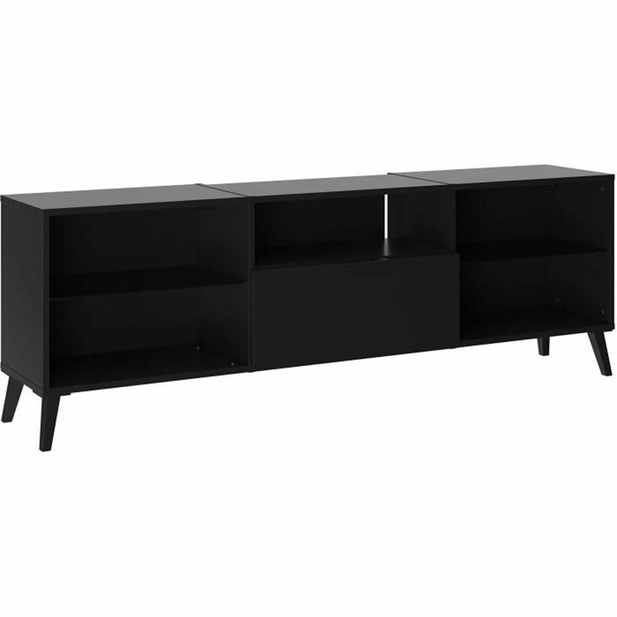 TV-möbler Svart - 4