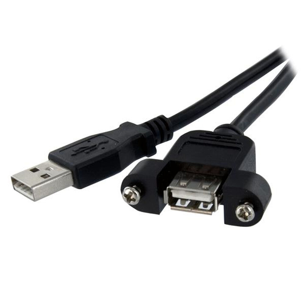 USB-kabel Startech USBPNLAFAM1          USB A Svart - 3