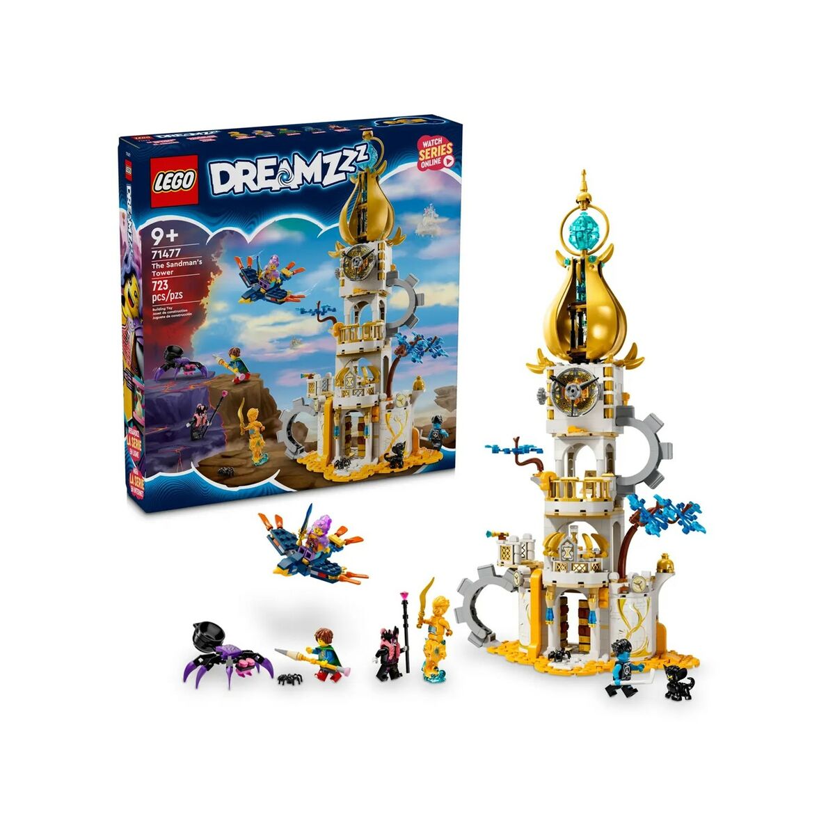 Byggsats Lego 71477 Dreamzzz The Sandman´s Tower Multicolour 723 Delar