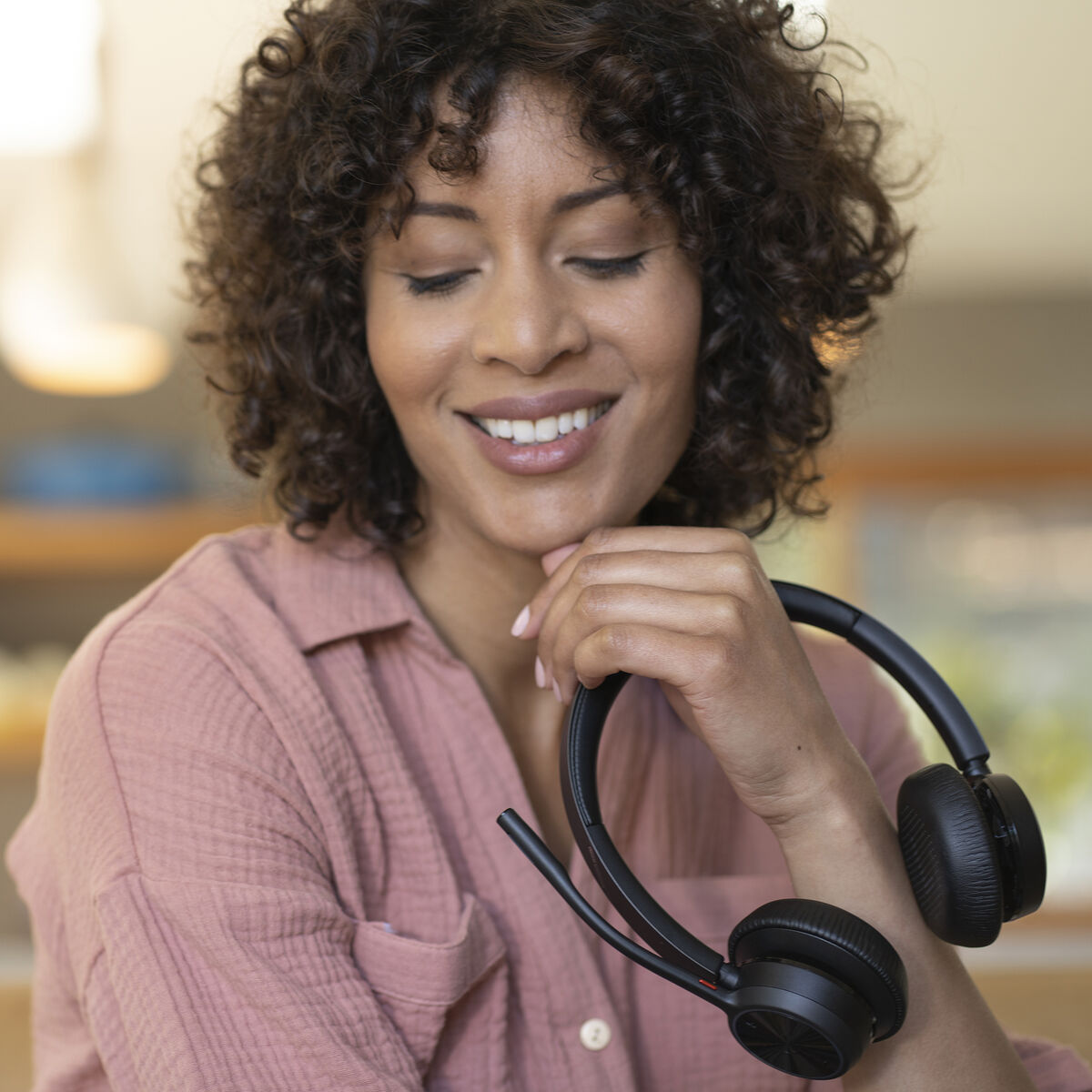 Data-/laddningskabel med USB Poly 7Y211AA Svart - 2