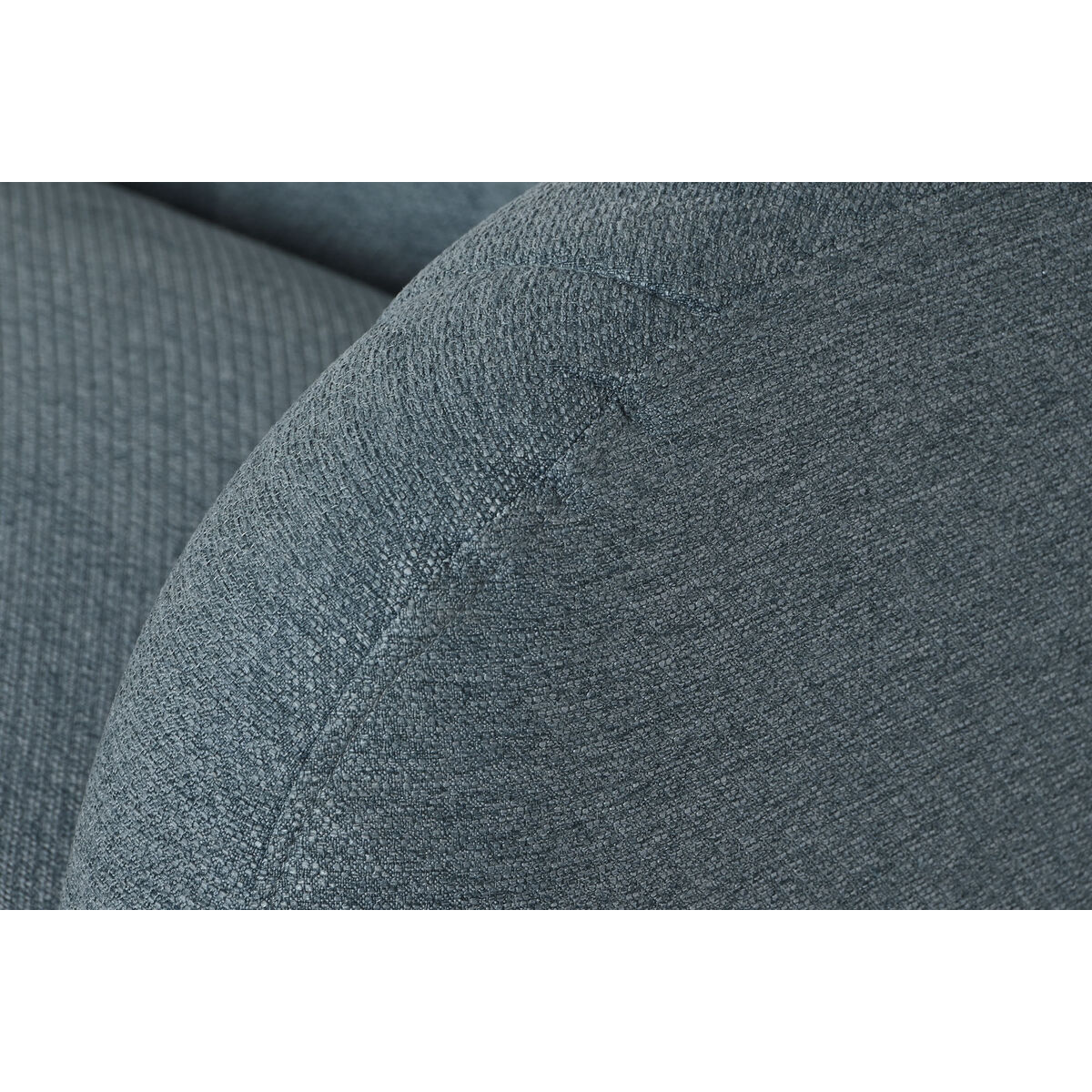 Soffa DKD Home Decor Blå Svart Skum Trä Metall Sammet Scandi 129 x 75 x 73 cm - 2