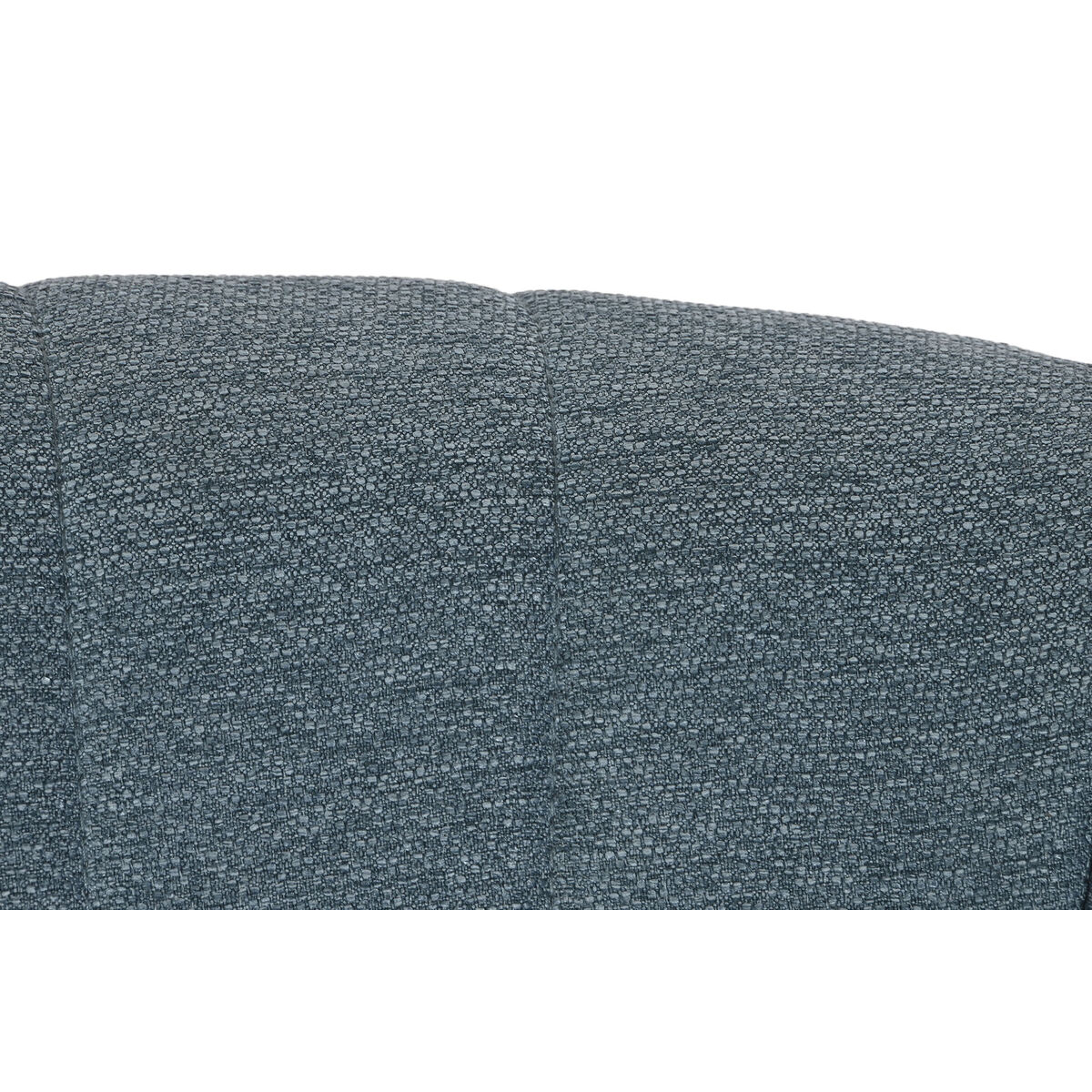 Soffa DKD Home Decor Blå Svart Skum Trä Metall Sammet Scandi 129 x 75 x 73 cm - 3