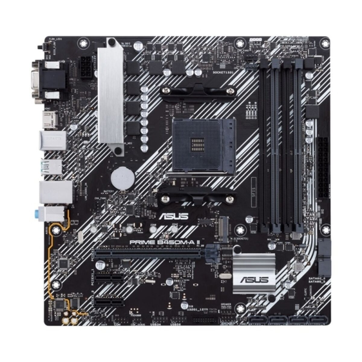 Moderkort Asus PRIME B450M-A II mATX DDR4 AM4 AMD B450 AMD AMD AM4 - 2