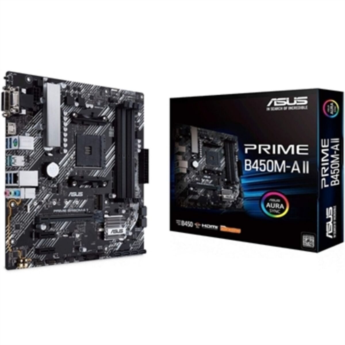 Moderkort Asus PRIME B450M-A II mATX DDR4 AM4 AMD B450 AMD AMD AM4