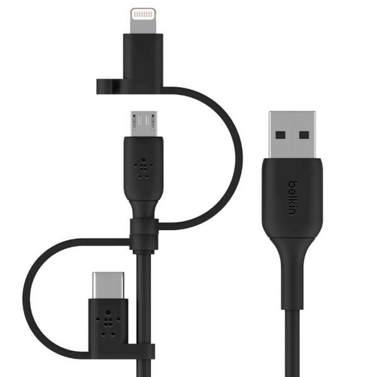USB-kabel Belkin CAC001BT1MBK Svart 1 m