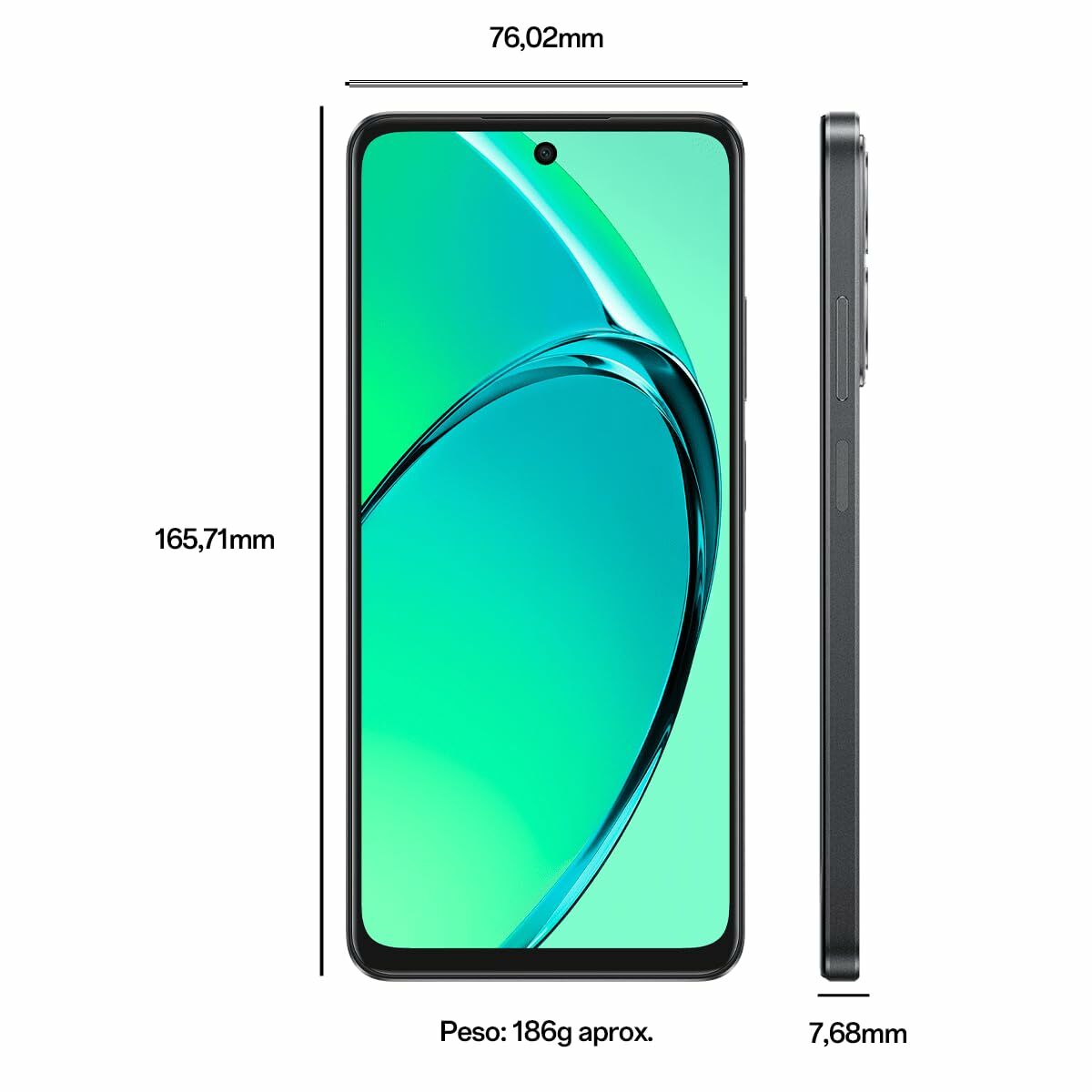 Smartphone Oppo A40 Svart - 2