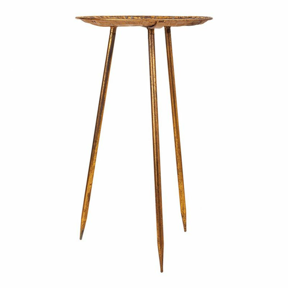 Hörnbord Alexandra House Living Gyllene 34 x 59 x 34 cm - 3
